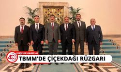 Çiçekdağı heyeti Vekil Erkan ile bir araya geldi