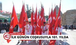 Kırşehir'de Cumhuriyetin 101. Yılı coşkuyla kutlandı