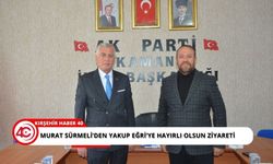 Sürmeli ve Başkan Eğri bir araya geldi