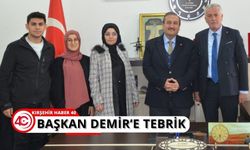 Murat Sürmeli'den Başkan Demir'e tebrik ziyareti