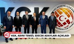 KGK, BİK adaylarını açıkladı