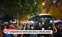 Kırşehir’den ilk umre kafilesi dualarla uğurlandı