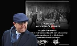 Başkan Ekicioğlu, Kayseri Şehitlerini rahmetle andı