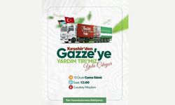 Gazze’ye umut taşıyan tır, Kırşehir’den uğurlanıyor