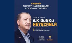 AK Parti Kırşehir Kadın Kolları 7. Olağan Kongresi 18 Ocak’ta gerçekleşecek