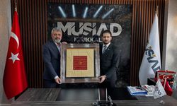 MÜSİAD Kırşehir’den MÜSİAD Kırıkkale Başkanı Onur Başaran’a hayırlı olsun ziyareti