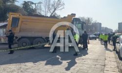 Kamyonun çarptığı yaya öldü