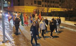 Nevşehirliler sahura mehter takımının marşlarıyla uyandı
