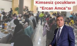 Kimsesiz çocukları unutmadı