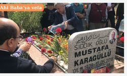 “Ahi Baba” Mustafa Karagüllü mezarı başında anıldı