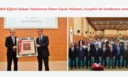 Bakan Yardımcısı Yelkenci'ye Kırşehir'de "Ahi Sancağı" hediye edildi