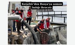 Hirfanlı Baraj Gölü'nden  Rusya’ya somon balığı ihracatı