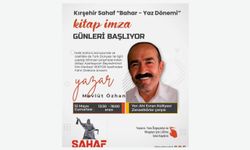 Kırşehir'de beklenen kitap imza günleri başlıyor