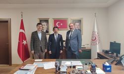 Milletvekili Necmettin Erkan ve Vali Demiryürek’ten Sanayi Bölgeleri Genel Müdürlüğü’ne Ziyaret