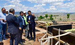Bilim ve sağlığa yapılan iki büyük yatırımın inşaatlarında inceleme
