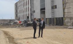 Ersoy’dan Hastane Şantiyesine Yakın Takip