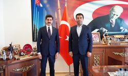 Başkan Demirci, HSK Yöneticisi Emre Çelik’i ağırladı