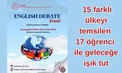 İl Milli Eğitim Müdürlüğü’nden uluslararası nitelikte münazara etkinliği