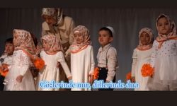 Başkan Demirci, miniklerin Kur’an Tilaveti programına katıldı