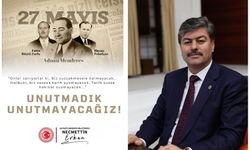 MİLLETVEKİLİ NECMETTİN ERKAN: “KARANLIK BİR DÖNÜM NOKTASI”