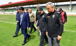 Vali Demiryürek’ten Play-Off Öncesi Ahi Stadı’nda Güvenlik İncelemesi