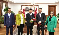 SGK İl Müdürü Hasan Hüseyin Şenlik’ten Vali Demiryürek’e ziyaret