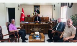 Kaymakam Ali Erdoğan’a taziye ziyareti