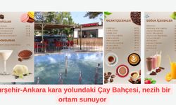 Kırşehir Açık Cezaevi'ne ait Çay Bahçesi, fiyatlarıyla cezbediyor