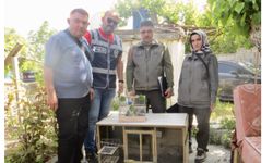 Evinde saka kuşu satan kişiye 77 bin 600 lira ceza kesildi