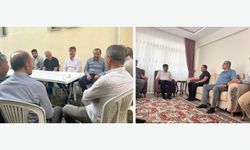 Milletvekili Erkan’dan taziye ziyaretleri