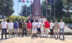 Kırşehir heyetinden Azerbaycan’da duygulandıran ziyaret