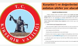 Kırşehir'i anlatan en iyi şiirler bir kitapta toplanacak