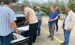 Yasin Gülşen, Direksiyon Sınavında İncelemelerde Bulundu