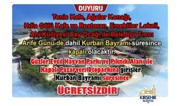 Kurban Bayramı’nda Hangi Tesisler Açık, Hangileri Kapalı?