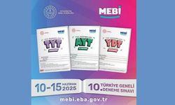 "10-15 Haziran Arasında Türkiye Geneli Deneme Sınavı MEBİ’de"