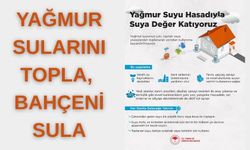 Kırşehir'de Yağmur Suyu Hasadıyla Suya Değer Katılıyor