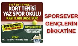 Kırşehir Belediyesi’nden Sporsever Çocuklara Yaz Fırsatı