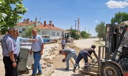 Özbağ Beldesi’nde Altyapı ve Üstyapı Çalışmaları Hız Kesmeden Devam Ediyor