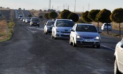 Kayseri-Ankara kara yolunda bayram tatili dönüşü trafik yoğunluğu yaşandı