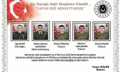 Şehitlerimizin Acısı Yürekleri Dağladı: Erkan’dan Başsağlığı Mesajı