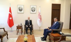Necmettin Erkan, YÖK Başkanı Özvar ile görüştü