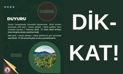 Kırşehir Valiliği’nden Ormanlık Alanlara Giriş Yasağı Duyurusu