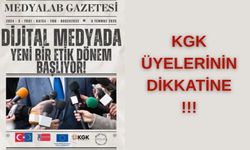 AB Destekli KGK Eğitim Projesi “MEDYALAB Kampı” Başvuruları Başladı