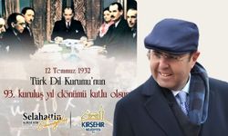 Selahattin Ekicioğlu’ndan Türk Dil Kurumu’nun 93. Kuruluş Yıldönümüne Kutlama