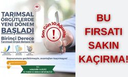 Tarımsal Örgütlerde Yeni Dönem Başladı