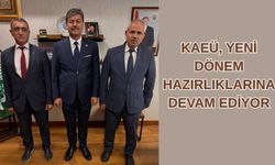 Rektör Karahocagil ve Prof. Güneş, Vekil Erkan ile Bir Araya Geldi