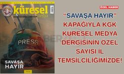 Küresel Medya Dergisi’nin 12. Sayısı “Savaşa Hayır” Kapağıyla Yayımda