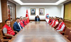 Türk Kızılay Kırşehir Şubesinden Vali Demiryürek’e Ziyaret