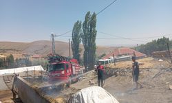 Yeşilyurt Köyü'nde Çıkan Yangın Korkuttu