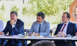 Vali Demiryürek Kaman’da Muhtarlarla Buluştu